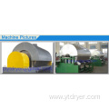 Scraper Drum Drying Machine for Food Industry